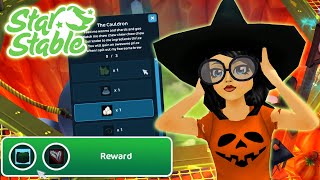 Cauldron Rewards Ingredients and More  Star Stable Halloween 2022 [upl. by Sucramat]