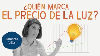 ¿Quién decide el precio de la luz  Preguntas frecuentes sobre energía con Samanta Villar [upl. by Ik]