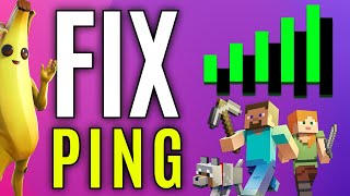 How to Lower Your Ping When Gaming  Fix Lag FREE [upl. by Eirellav]