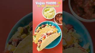 🌮 Vegan TACOS In 15 Minutes ⏰ [upl. by Bork580]