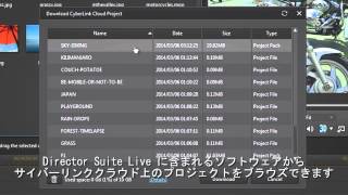 サイバーリンククラウドで、プロジェクトをバックアップampダウンロード [upl. by Theone]