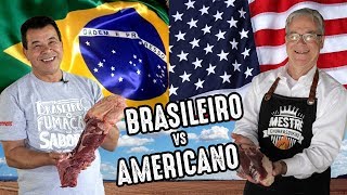 Churrasco Americano vs Brasileiro I Churrasqueadas [upl. by Ardied]