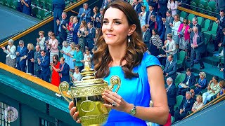 Fans Heartbroken as Catherine Misses Wimbledon Trophy Presentation – Heres Her Replacement [upl. by Kerry]