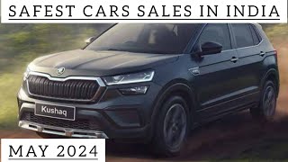 Best Selling Safest Cars In India In May 2024  Car Guruji [upl. by Latoniah]