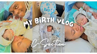 SCHEDULED CSECTION AT 38 WEEKS  BIRTH VLOG  BABY 2 [upl. by Eiuqram25]