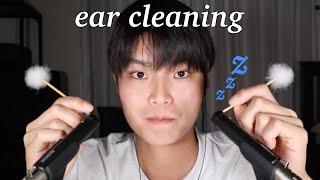 【ASMR】新しいマイクで5種類の眠れる耳かき👂💤  RODE M5【SUB】Five types of sleeping ear cleaning with new microphone [upl. by Yrannav]