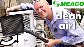 How I clean our Meaco dehumidifier filter [upl. by Lawford]