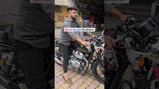 Continental Gt 650  Problem with Short rider gt650 continentalgt650 youtuber ytshorts [upl. by Mazonson]