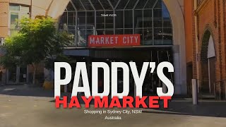 Exploring Paddys Haymarket in 60 Seconds Shopping in Sydney Australia [upl. by Levey162]