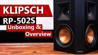 Klipsch RP 502S Reference Premiere Speakers  Unboxing Overview and Installation [upl. by Lasser]