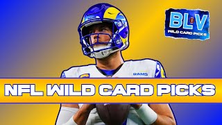 NFL Wild Card 2024 Picks Straight up and Against The Spread [upl. by Les]