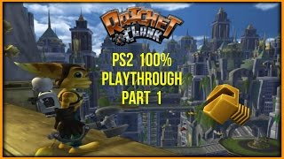 Ratchet amp Clank PS2 100 Playthrough Part 1 [upl. by Daisi]