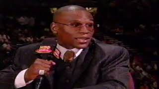 Mayweather talks prior to facing Gatti floydmayweather arturogatti hboboxing boxing boxinglife [upl. by Enalahs]