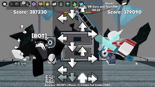 The End VS Aflac Funky Friday  Roblox 100 Accuracy Full Combo [upl. by Kcinimod]