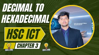 Decimal to hexadecimal Conversion  HSC ICT CHAPTER 3  Number System [upl. by Llednahs]