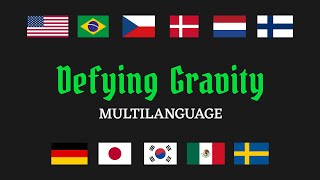 Defying Gravity  One Line Multilanguage Wicked The Musical [upl. by Warfeld]