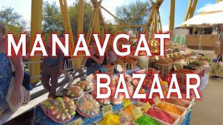 🇹🇷 Beautiful Tour of MANAVGAT MANAVGAT BAZAAR 4K UHD side manavgat turkey [upl. by Vance420]