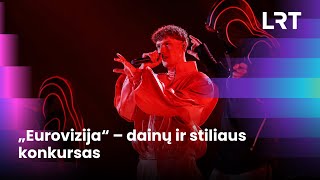 „Eurovizija“ – dainų ir stiliaus konkursas  Labas rytas Lietuva  20240511 [upl. by Rana699]