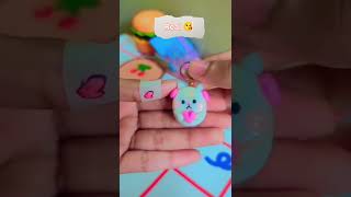 DIY clay charm  super cute 💖craft shorts [upl. by Frierson]