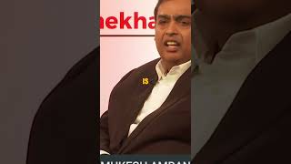 How Does Mukesh Ambani Define Success mukeshambani [upl. by Yltsew433]