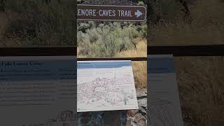 Hiking to Lenore Lake Caves Near Soap Lake  Desert  102°F  Part2 desert hiking shorts [upl. by Melly]