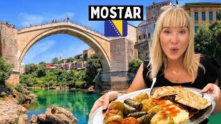 Our SHOCKING Impressions of Mostar 🇧🇦 Bosnian Food FEAST best things to see amp do [upl. by Pappas]