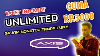 Paket Murah Axis Unlimited 24 Jam Terbaru [upl. by Rhine]