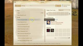 Printing Weapon Armor regrade scrolls changes Archeage 30 news [upl. by Sharla559]