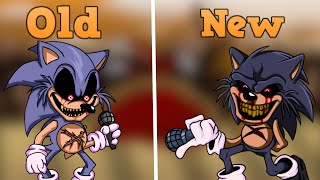 EXECUTION New VS Old  FNF SONICEXE [upl. by Erehs507]