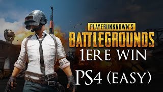 Premiere victoire en stream sur PUBG PS4 easy D [upl. by Seraphina]