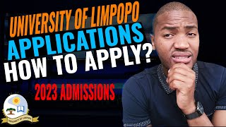 University of Limpopo  How to apply at UL for 2023 online  Full guide [upl. by Eurd]