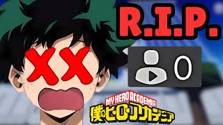 Playing DEAD My Hero Academia Games  Roblox [upl. by Aicul84]