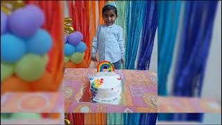 Rainbow Birthday Party 🎉🎉 Rainbowtheme [upl. by Teryl587]