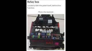 Skoda Roomster20062015 Fuse box and relay diagram [upl. by Mayhs516]