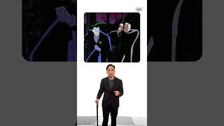 How Legit is Bruce Wayne’s Cane in Batman Beyond shorts [upl. by Scharaga]