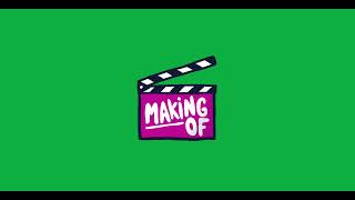 Making Of  Clapperboard  Green Screen Video For Video Editing  Animated GIF [upl. by Noseyt868]