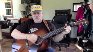 1521  Centerfield  John Fogarty cover with chords and lyrics [upl. by Yrtua]