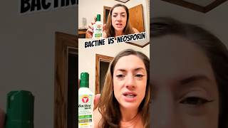 Bactine rules Neosporin drools No sting firstaid woundcare whatsinmymedicinecabinet [upl. by Eilak32]