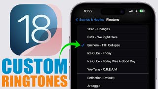 iOS 18  Set ANY Song as Ringtone on iPhone [upl. by Assenav]