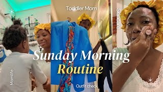 6AM Sunday Morning Routine as a Toddler Mom  Realistic Vlog Getting Ready for Church 2024 [upl. by Neau]