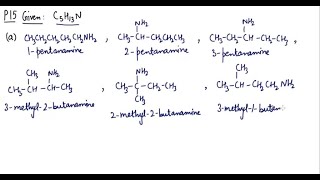 There are eight primary amines with the molecular formula C3 H13 N… [upl. by Drawe]