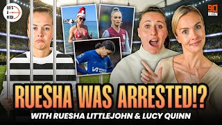 Ruesha ARRESTED 😱ALISHA LEHMANN Gets SENT OFF 🟥  LIFE’S A PITCH [upl. by Sarita]