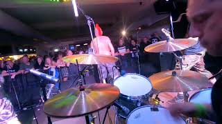 The Exploited  Lets Start A War  Live Avalon Beach Australia 17112023 DRUM CAM [upl. by Eissej350]