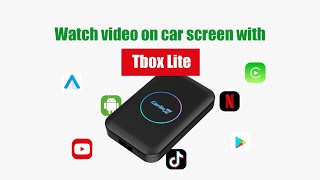 CarlinKit Tbox Lite Review Stream Videos on the Cars Screen [upl. by Enahsed391]