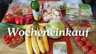 Wocheneinkauf 1 November für 2525€ I Geld sparen I Aus dem VORRAT essen I [upl. by Sharona]