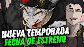 BLACK CLOVER CAPITULO 171 FECHA DE ESTRENO SUB ESPAÑOL  Previsión  Nueva Temporada [upl. by Gambell]