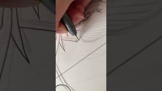 Gojo drawing drawsomeanime art animedrawing shortsfeed [upl. by Anissej797]