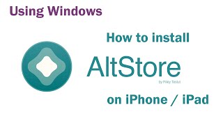 How to install AltStore  Tutorial no jailbreak needed [upl. by Lehacim]