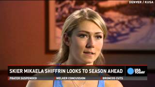 Skier Mikaela Shiffrin motivated by past successes [upl. by Nnainot]