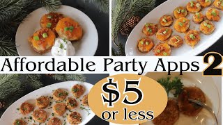 Affordable Party Appetizers for the HOLIDAYS [upl. by Karen]